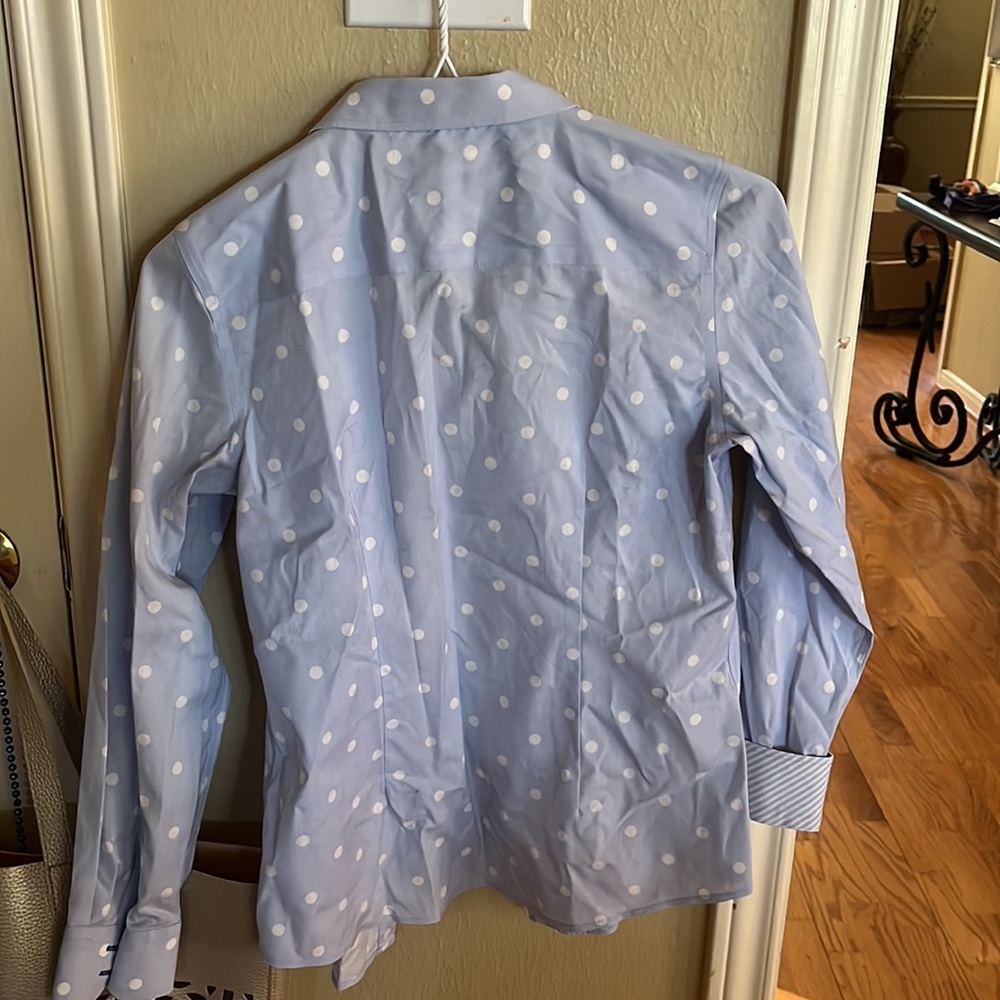 Talbots Button Down Blouse - image 7